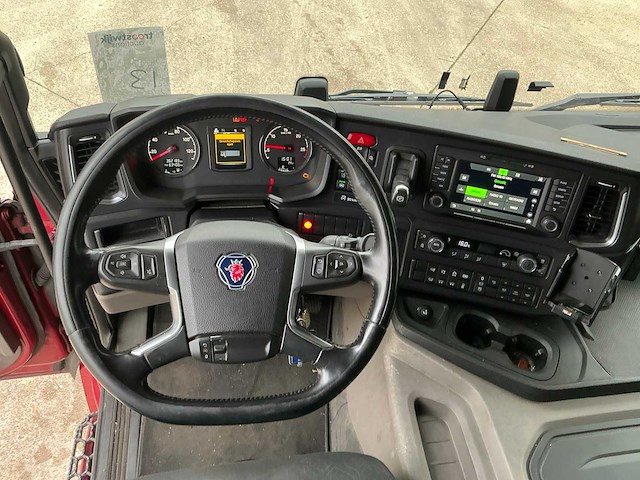 2021 scania p280 vrachtwagen met huifopbouw - afbeelding 30 van  49