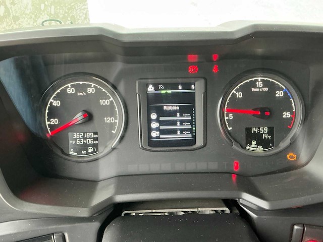 2021 scania p280 vrachtwagen met huifopbouw - afbeelding 31 van  49