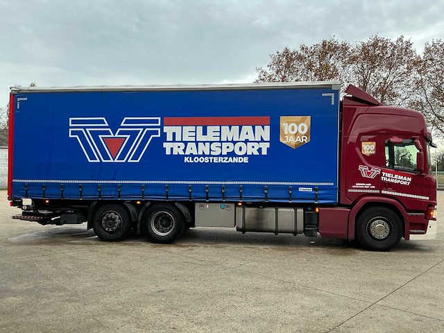 2021 scania p280 vrachtwagen met huifopbouw - afbeelding 34 van  49