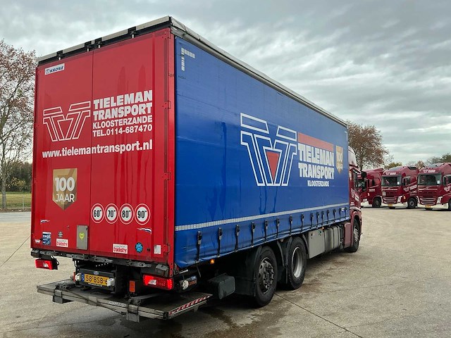 2021 scania p280 vrachtwagen met huifopbouw - afbeelding 45 van  49