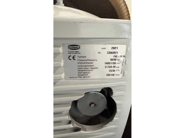 2021 schmalz eve - tr 25 vacuümpomp - afbeelding 4 van  6