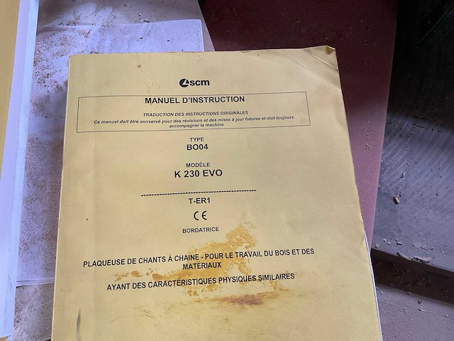 2021 scm olympic k230r evo kantenlijmmachine - afbeelding 14 van  21