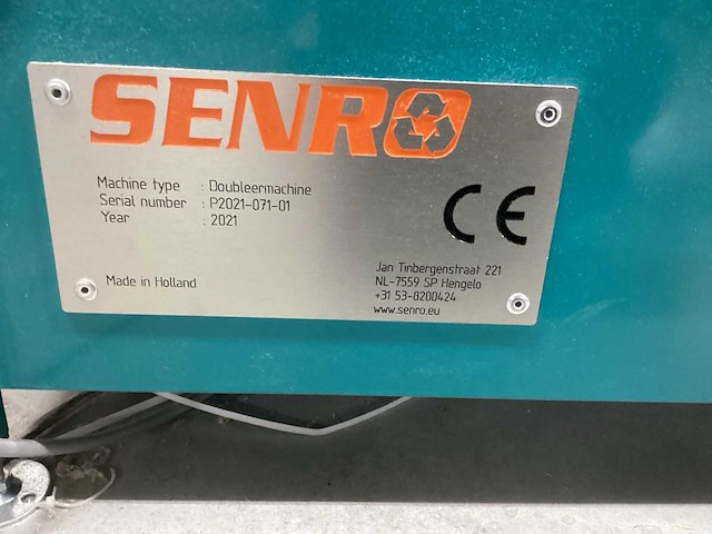 2021 senro p2021–071-01 doubleermachine - afbeelding 4 van  7