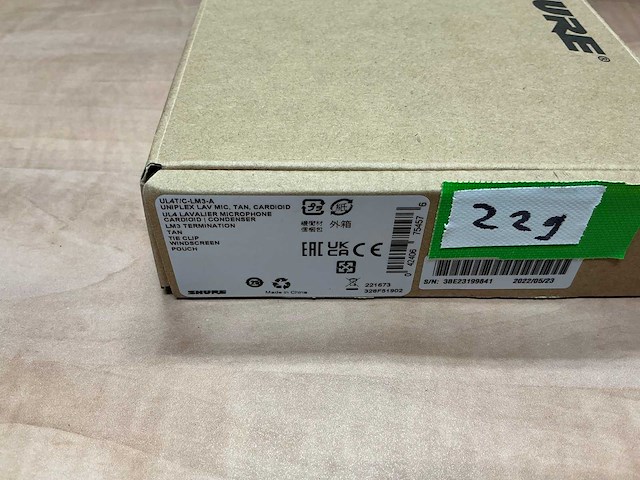 2021 shure uniplex ul4 microfoon - afbeelding 3 van  3