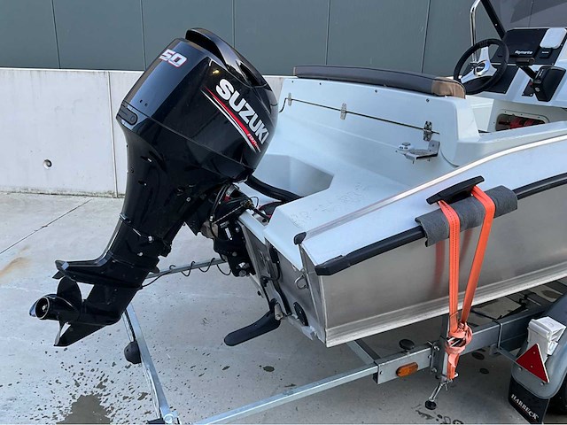 2021 silver fox avant 495, suzuki df50 outboard - afbeelding 1 van  27