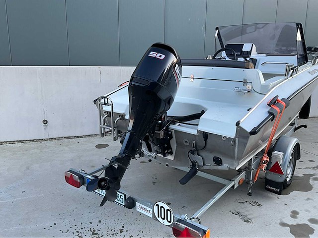 2021 silver fox avant 495, suzuki df50 outboard - afbeelding 22 van  27