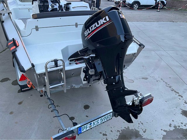 2021 silver fox avant 495, suzuki df50 outboard - afbeelding 19 van  27