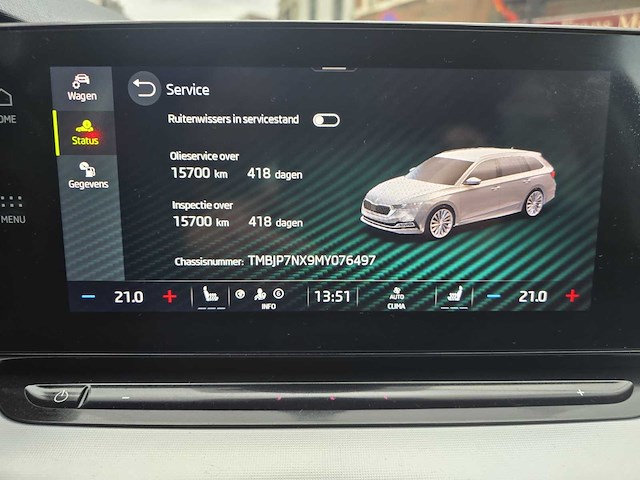 2021 skoda octavia combi - 1.0 tsi bns ed. plus - personenauto - afbeelding 26 van  28