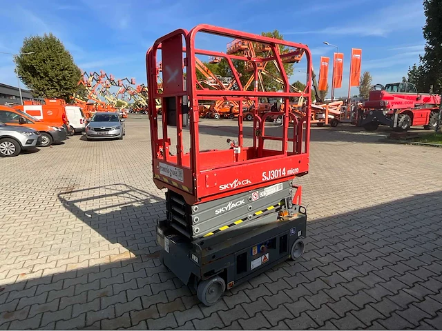 2021 skyjack sj 3014 micro hoogwerker - afbeelding 5 van  25