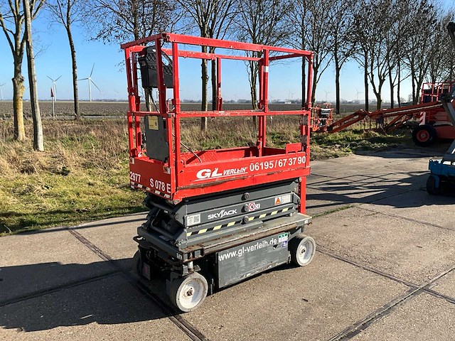 2021 skyjack sj 3219 schaarhoogwerker - afbeelding 3 van  6
