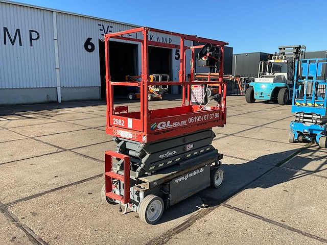 2021 skyjack sj 3219 schaarhoogwerker - afbeelding 7 van  12