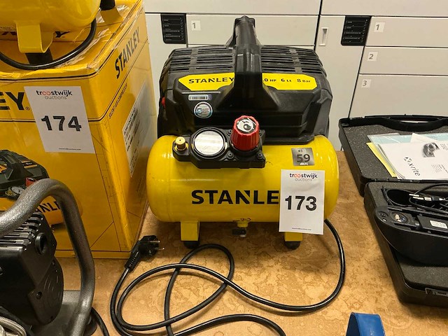 2021 stanley dst100/8/6 luchtcompressor - afbeelding 1 van  4