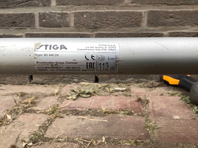 2021 stiga sbc 646 dx bosmaaier - afbeelding 8 van  8