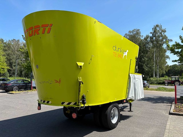 2021 storti dunker t2 240s voermengwagen – 24 m³ – dubbelvijzel - afbeelding 7 van  26