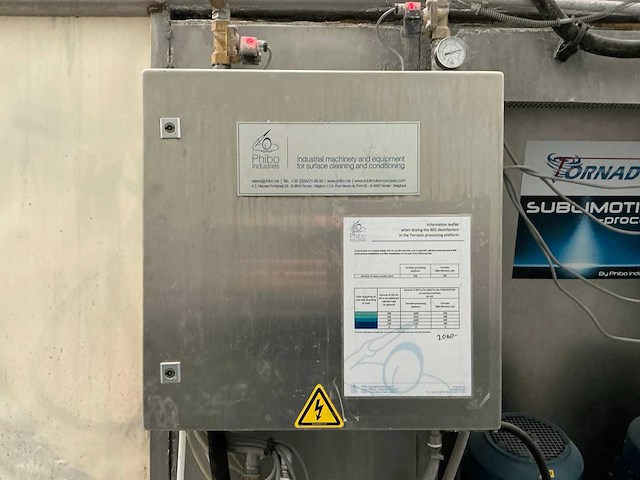 2021 sublimotion process tornado straalcabine - afbeelding 27 van  54