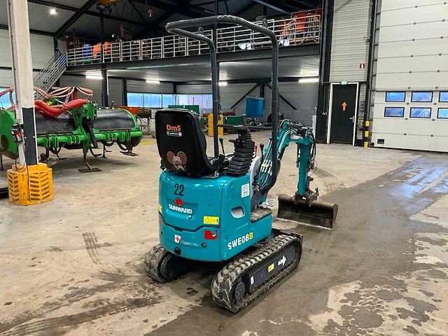 2021 sunward swe08b minigraafmachine - afbeelding 11 van  16