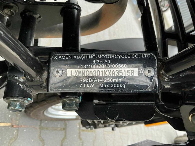 2021 sym nht 125 motorfiets - afbeelding 13 van  21