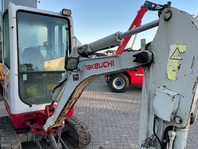 2021 takeuchi tb 216 minigraafmachine - afbeelding 16 van  45