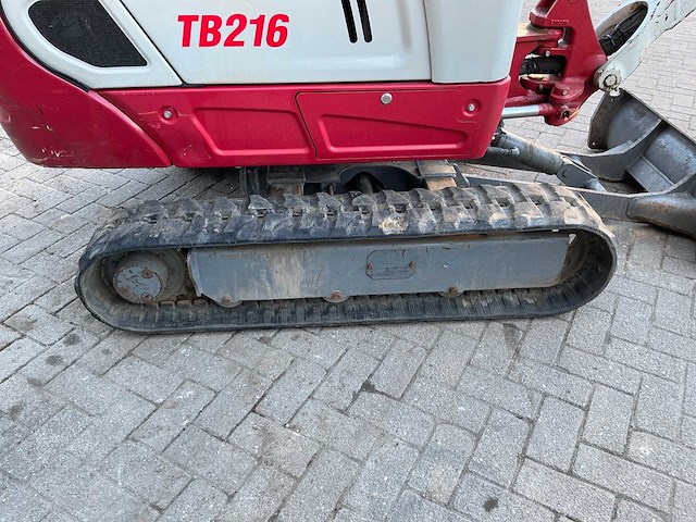 2021 takeuchi tb 216 minigraafmachine - afbeelding 3 van  38