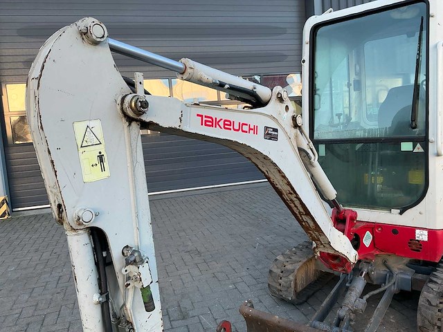 2021 takeuchi tb 216 minigraafmachine - afbeelding 13 van  38