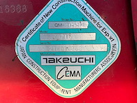 2021 takeuchi tb 216 minigraafmachine - afbeelding 26 van  38