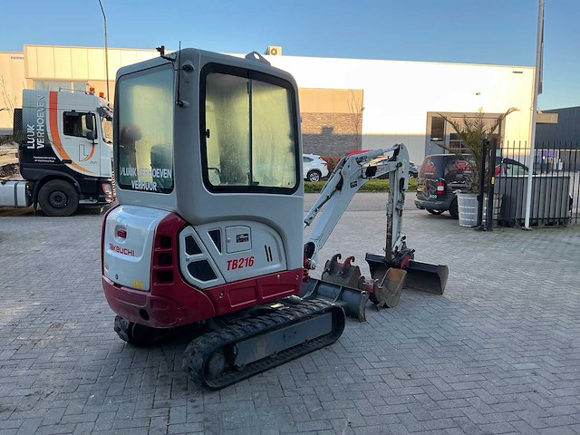 2021 takeuchi tb 216 minigraafmachine - afbeelding 27 van  38