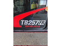 2021 takeuchi tb257fr minigraafmachine - afbeelding 12 van  14
