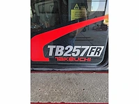 2021 takeuchi tb257fr minigraafmachine - afbeelding 12 van  14