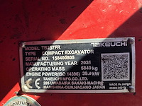 2021 takeuchi tb257fr minigraafmachine - afbeelding 2 van  12