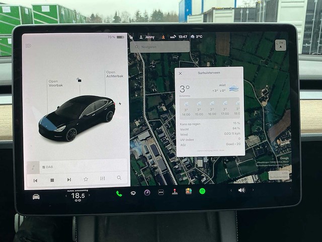 2021 tesla 3 performance (facelift) 513 pk/377 kw personenauto - afbeelding 22 van  57