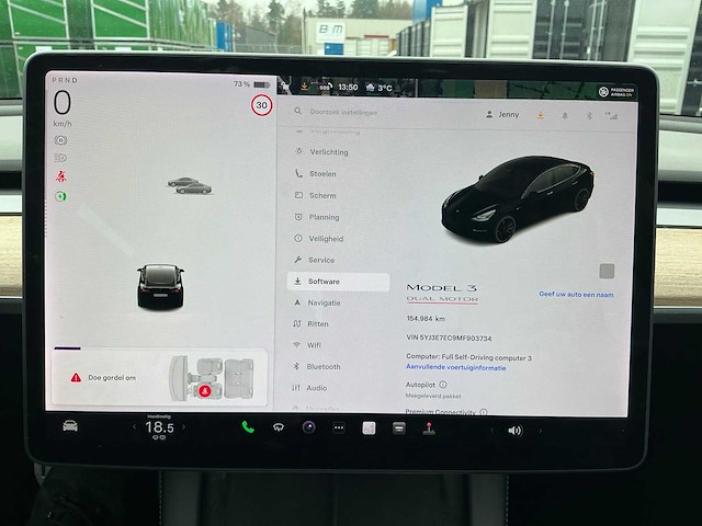 2021 tesla 3 performance (facelift) 513 pk/377 kw personenauto - afbeelding 31 van  57