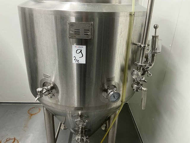2021 tiantai fermentatie ketel 500liter dubbelwandig - afbeelding 17 van  23