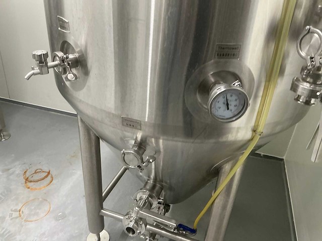 2021 tiantai fermentatie ketel 500liter dubbelwandig - afbeelding 2 van  23