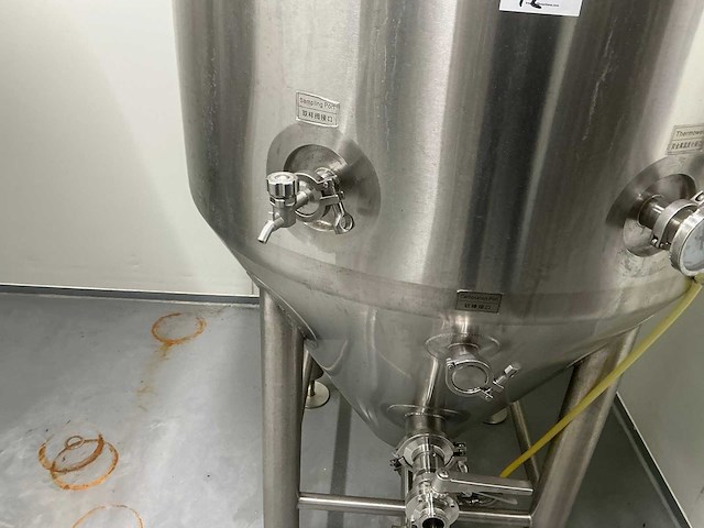 2021 tiantai fermentatie ketel 500liter dubbelwandig - afbeelding 3 van  23