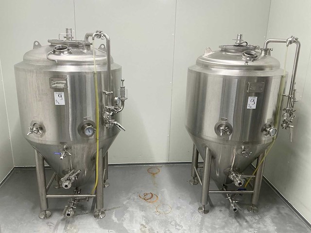 2021 tiantai fermentatie ketel 500liter dubbelwandig - afbeelding 12 van  23