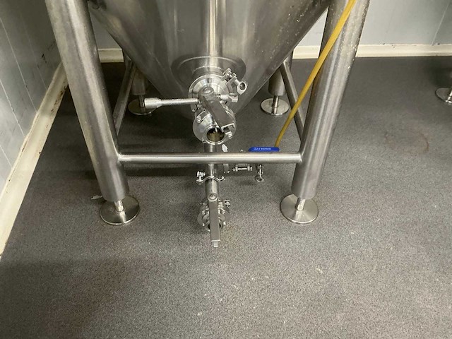 2021 tiantai fermentatie ketel 500liter dubbelwandig - afbeelding 2 van  10