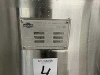 2021 tiantai fermentatie ketel 500liter dubbelwandig - afbeelding 4 van  10