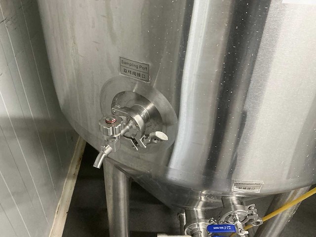 2021 tiantai fermentatie ketel 500liter dubbelwandig - afbeelding 9 van  10