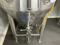 2021 tiantai fermentatie ketel 500liter dubbelwandig - afbeelding 10 van  10