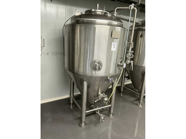 2021 tiantai fermentatie ketel 500liter dubbelwandig - afbeelding 6 van  12