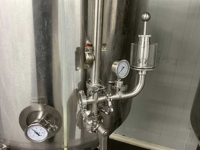 2021 tiantai fermentatie ketel 500liter dubbelwandig - afbeelding 9 van  12