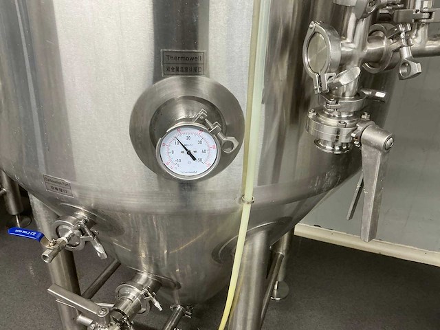 2021 tiantai fermentatie ketel 500liter dubbelwandig - afbeelding 10 van  12