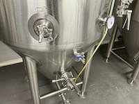 2021 tiantai fermentatie ketel 500liter dubbelwandig - afbeelding 3 van  9
