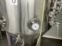 2021 tiantai fermentatie ketel 500liter dubbelwandig - afbeelding 5 van  9