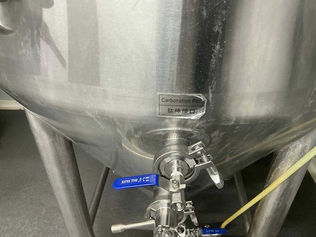 2021 tiantai fermentatie ketel 500liter dubbelwandig - afbeelding 2 van  12