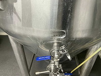 2021 tiantai fermentatie ketel 500liter dubbelwandig - afbeelding 2 van  12