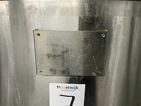 2021 tiantai fermentatie ketel 500liter dubbelwandig - afbeelding 3 van  12