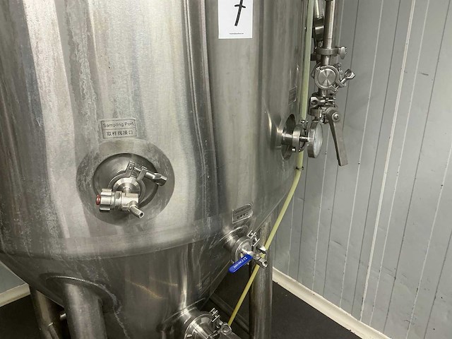 2021 tiantai fermentatie ketel 500liter dubbelwandig - afbeelding 5 van  12