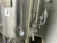 2021 tiantai fermentatie ketel 500liter dubbelwandig - afbeelding 10 van  12