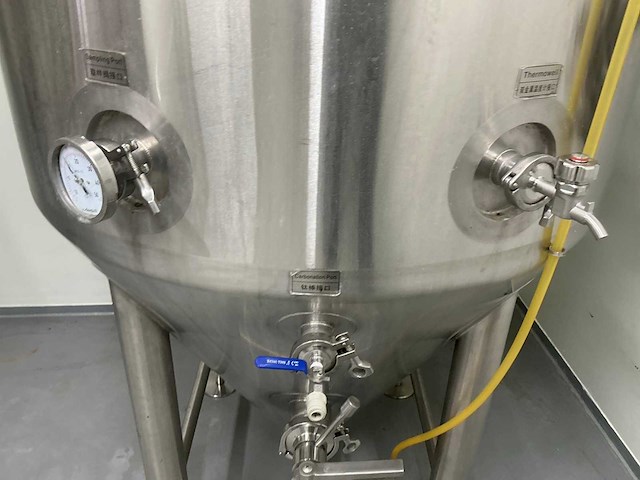 2021 tiantai fermentatie ketel 500liter dubbelwandig - afbeelding 5 van  20